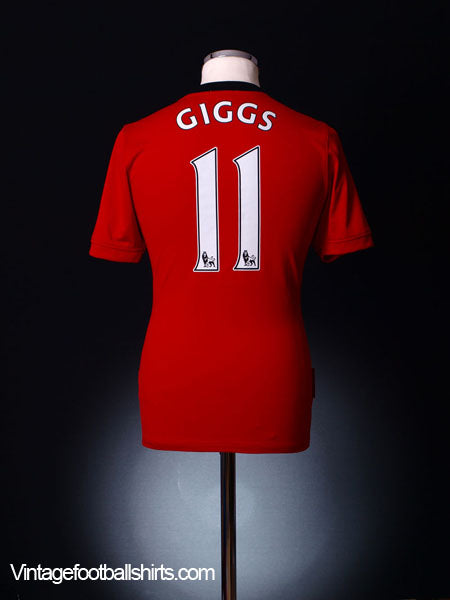 2009-10 Manchester United Home Shirt Giggs #11 XL Football Shirt