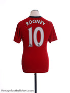 2009-10 Manchester United Home Shirt Rooney #10 S Football Shirt