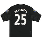 2009-10 Manchester United Nike Away Shirt L/S Valencia #25 XL.Boys Football Shirt