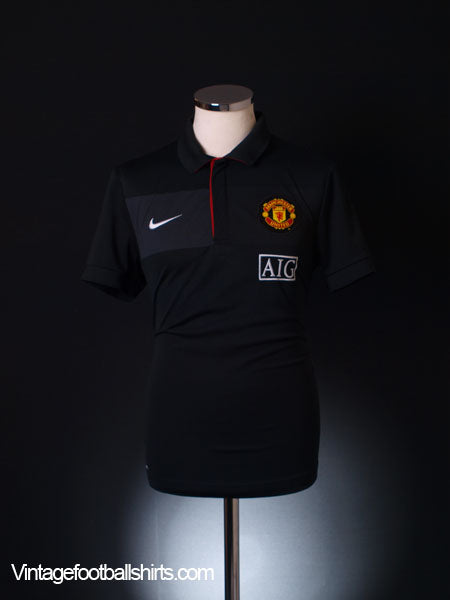 2009-10 Manchester United Polo Shirt L Polo Shirt