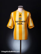 2009-10 Newcastle Away Shirt L.Boys Football Shirt