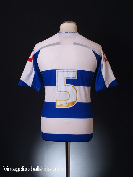2009-10 QPR Lotto Home Shirt #5 L Football Shirt
