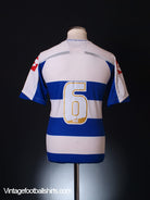 2009-10 QPR Lotto Home Shirt #6 L Football Shirt