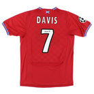 2009-10 Rangers Away Shirt Davis #7 *Mint* S Football Shirt