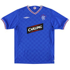 2009-10 Rangers Umbro Home Shirt L Football Shirt