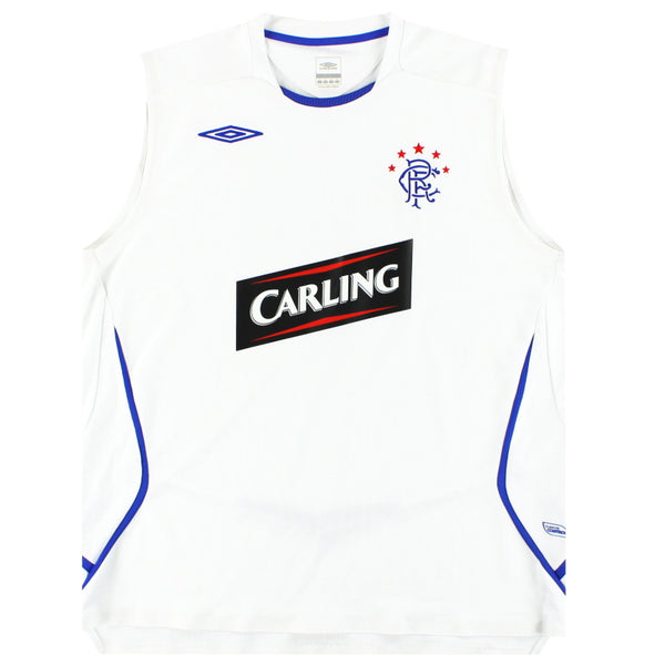 Rangers Home Maillot de foot 2009 - 2010. Sponsored by Carling