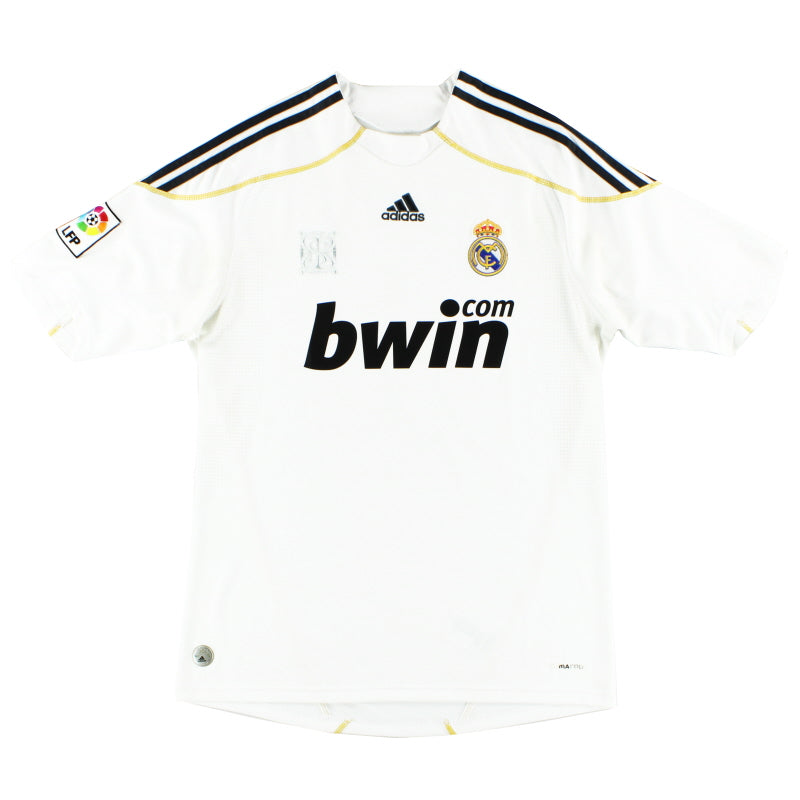 2009-10 Real Madrid adidas Home Shirt L E84352 | Vintage Football