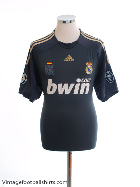 2009-10 Real Madrid Champions League Third Shirt M Vintage