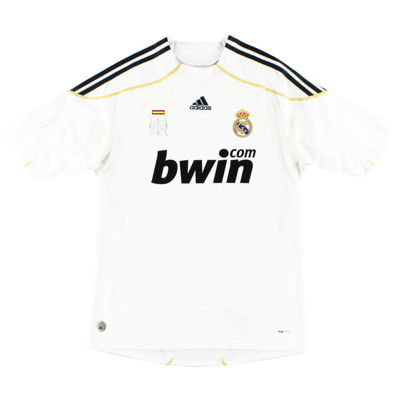2009-10 Real Madrid adidas Champions League Home Shirt Ronaldo #9