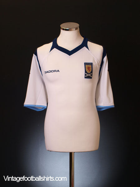 2009-10 Scotland Away Shirt XL Football Shirt