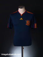 2010-11 Spain Away Shirt S Football Shirt