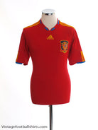 2009-10 Spain Home Shirt M Football Shirt