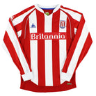 2009-10 Stoke City Le Coq Sportif Home Shirt L/S S Football Shirt
