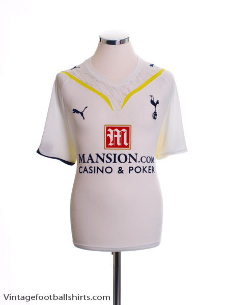 2009-10 Tottenham Home Shirt L Football Shirt