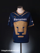 2009-10 UNAM Pumas Away Shirt M Football Shirt