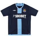 2009-10 West Ham Away Shirt L Football Shirt
