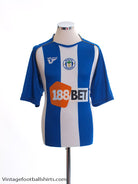2009-10 Wigan Home Shirt L Football Shirt