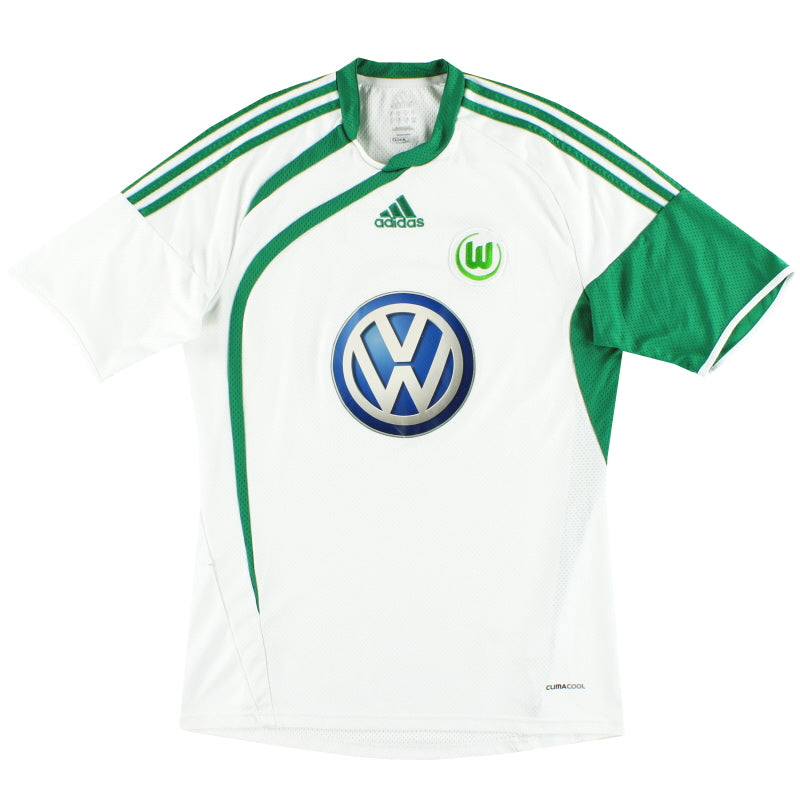 2009-10 Wolfsburg adidas Home Shirt S Football Shirt