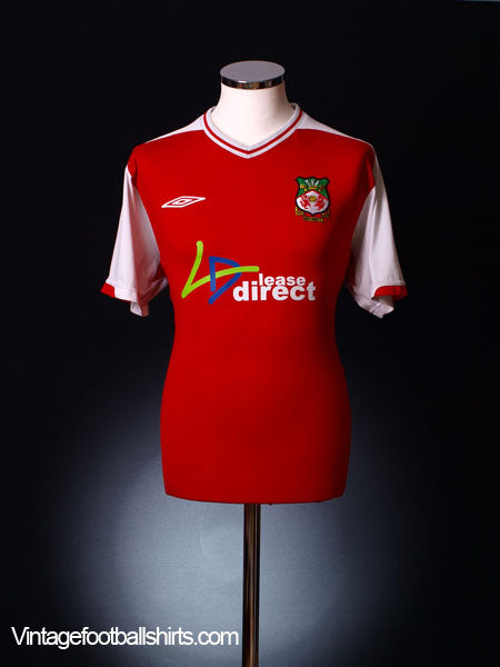 2009-10 Wrexham Home Shirt S Football Shirt