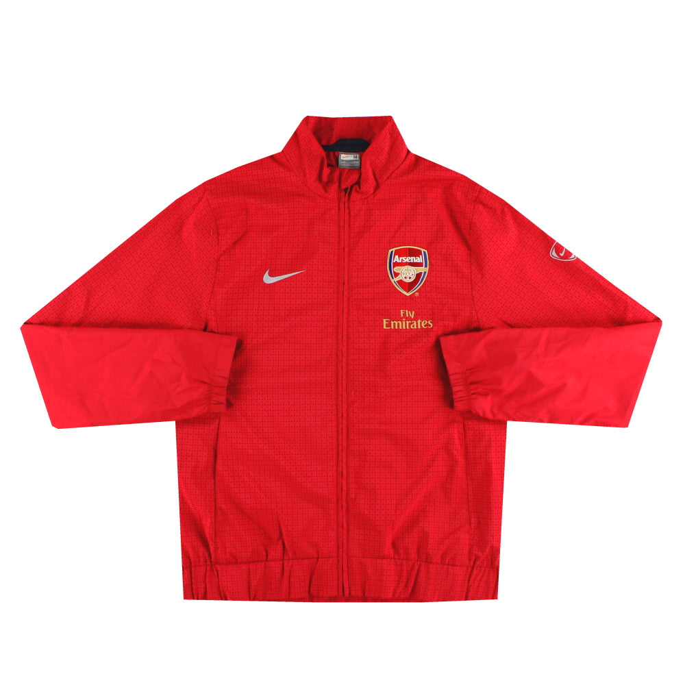 2009-10 Arsenal Nike Track Jacket M 355068-622 | Vintage Football
