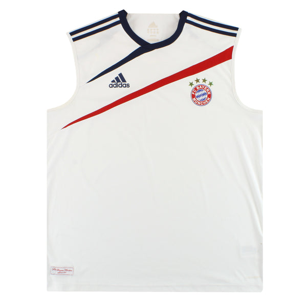 2009-10 Bayern Munich adidas Training Vest XL P07119 | Vintage