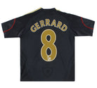 2009-10 Liverpool adidas Away Shirt Gerrard #8 XS.Boys