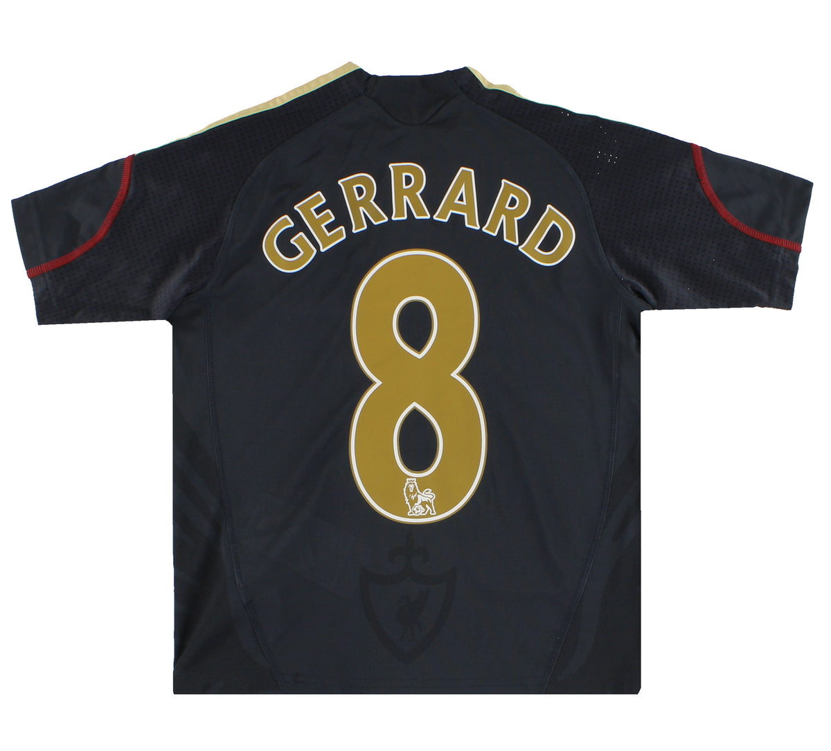 2009-10 Liverpool adidas Away Shirt Gerrard #8 XS.Boys