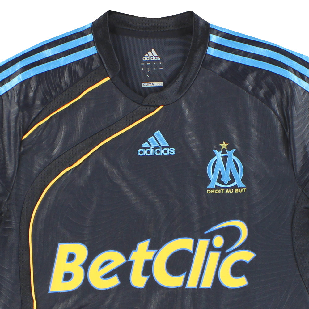 2009-10 Olympique adidas Marseille Third Shirt *Mint* M P06590