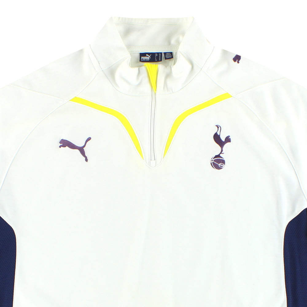 2009-10 Tottenham Puma 1/4 Zip Training Top XL 735938 | Vintage