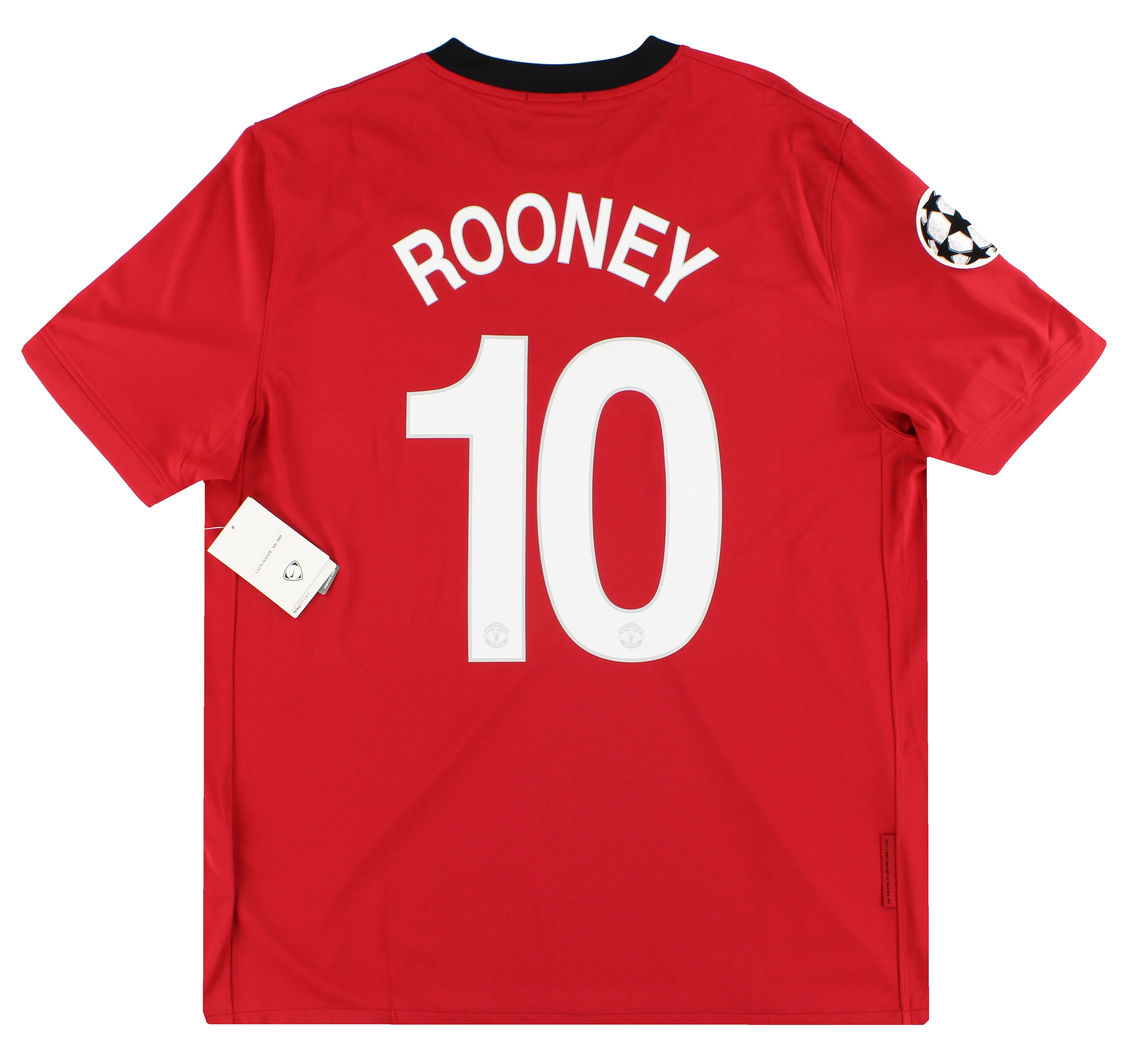 2009-10 Manchester United Nike CL Home Shirt Rooney #10 *BNIB* XL