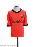 2009-11 Barcelona Away Shirt *Mint* S Football Shirt