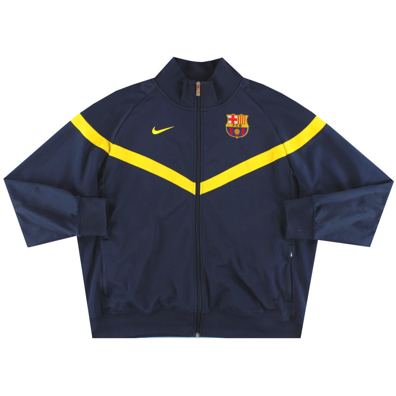 2009-11 Barcelona Nike Track Jacket Shirt XXL 380703-541 | Vintage