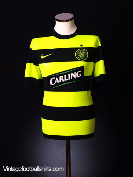 2009-11 Celtic Away Shirt M Football Shirt