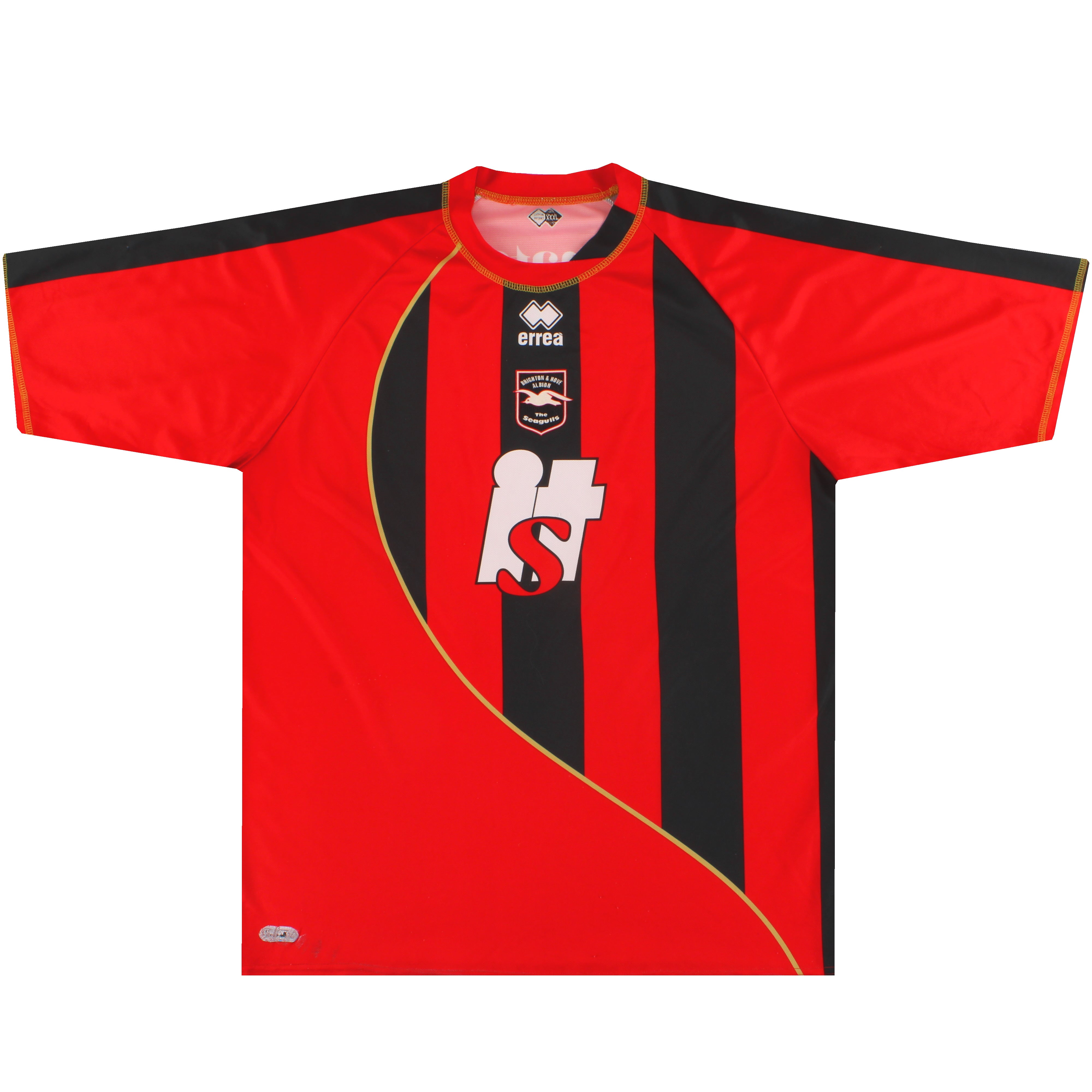 2009-11 Brighton Errea Away Shirt XXXL | Vintage Football Shirts