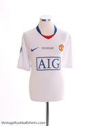 2009 Manchester United 'Final Roma' Away Shirt *BNWT* XL Football Shirt