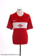 2009 Spartak Moscow Home Shirt M Football Shirt