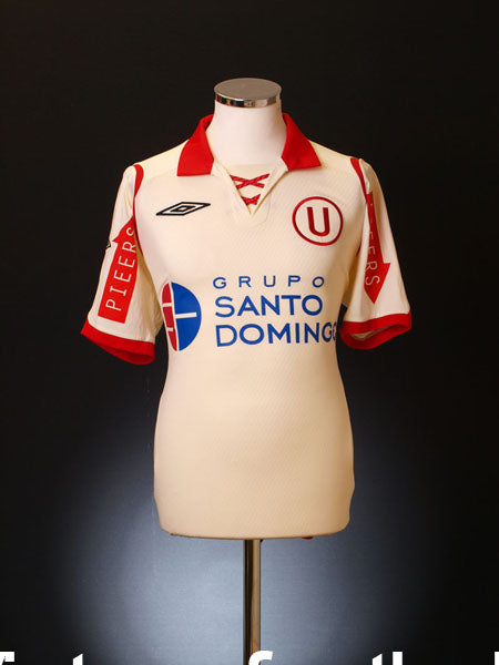 2009 Universitario de Deportes Home Shirt *BNWT* L Football Shirt