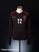 2009 Wales Match Issue Signed Goalkeeper Shirt Myhill #12 (vs. Germany) Football Shirt