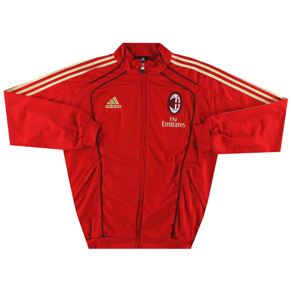 2010-11 AC Milan adidas Track Jacket M P96092 | Vintage Football
