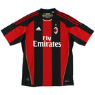2010-11 AC Milan adidas Home Shirt S Football Shirt