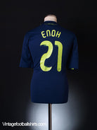2010-11 Ajax Away Shirt Enoh #21 L Football Shirt