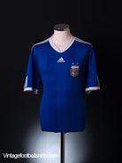 2010-11 Argentina Away Shirt L Football Shirt