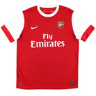 2010-11 Arsenal Home Shirt *Mint* M.Boys Football Shirt