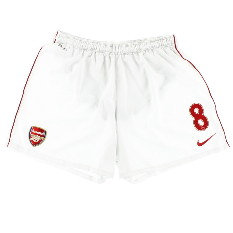 2010-11 Arsenal Home Shorts #8 XXL Football Shorts