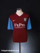 2010-11 Aston Villa Home Shirt XXL Football Shirt
