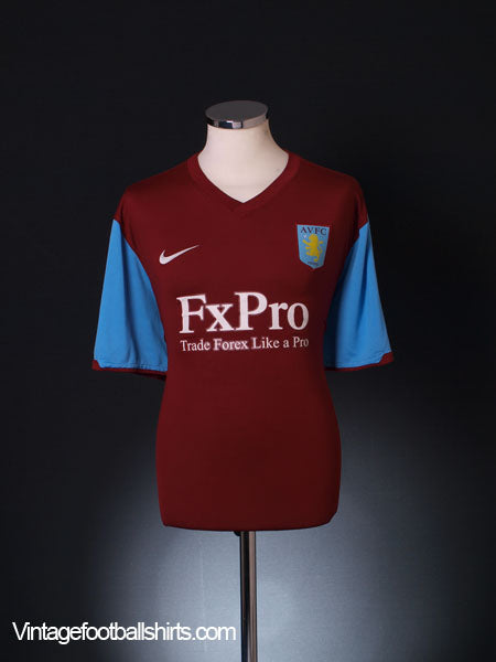 2010-11 Aston Villa Home Shirt M Football Shirt