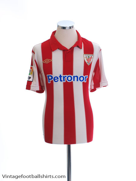 2010-11 Athletic Bilbao Home Shirt *Mint* M Football Shirt