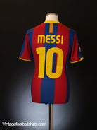 2010-11 Barcelona Home Shirt L Football Shirt