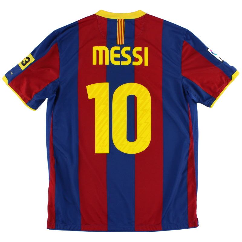 2010-11 Barcelona Home Shirt Messi #10 L 382354-486 | Vintage