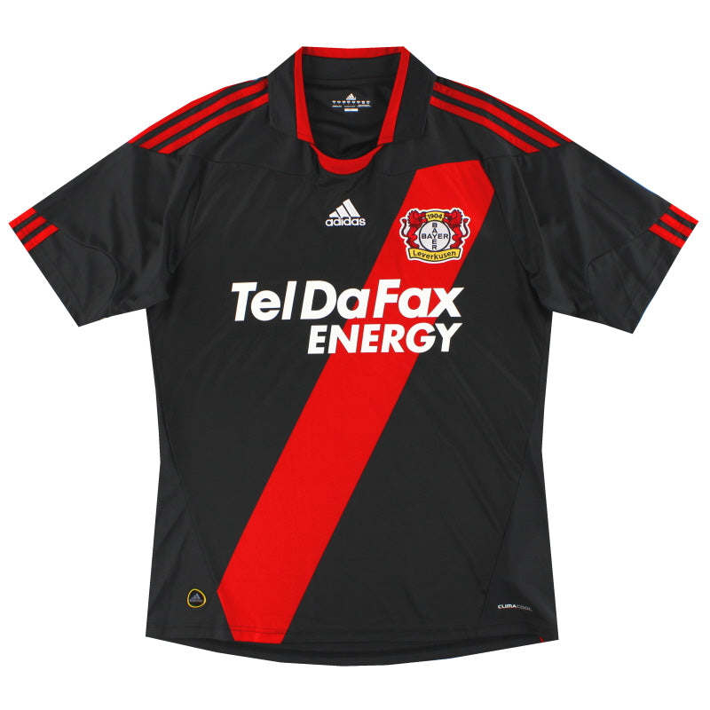 2010-11 Bayer Leverkusen adidas Home Shirt *Mint* L Football Shirt